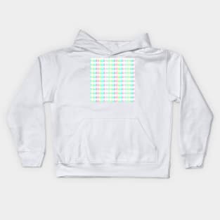 Teardrops Stripes in Pastels by MarcyBrennanArt Kids Hoodie